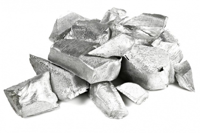 Blöcke aus Aluminium