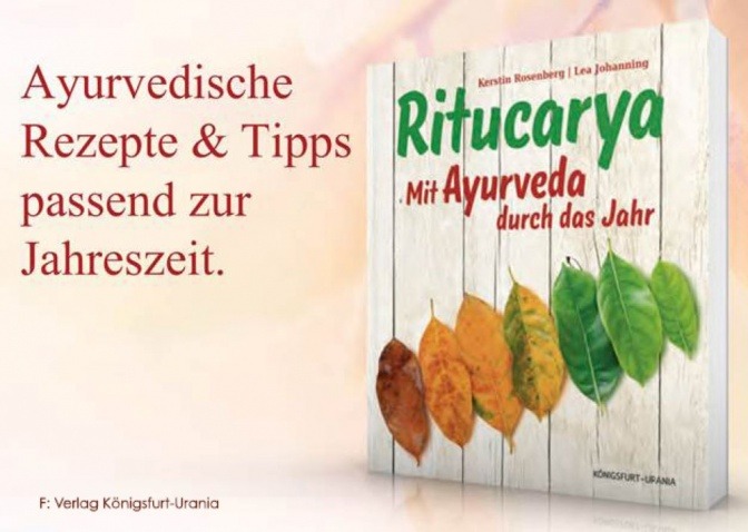 Buchcover Ritucarya - Mit Ayurveda durch das Jahr