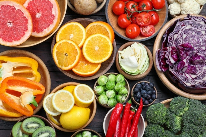 Lebensmittel mit viel Vitamin C