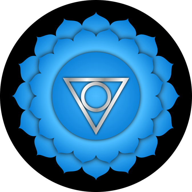 5. Chakra: Hals oder Kehlkopfchakra (Vishuddha-Chakra)