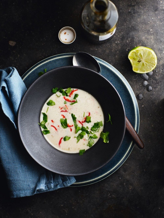 Kokos-Limetten-Suppe von Fairtrade Österreich