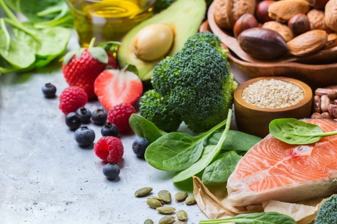 Lebensmittel gegen Stress: Obst, Gemüse, Nüsse