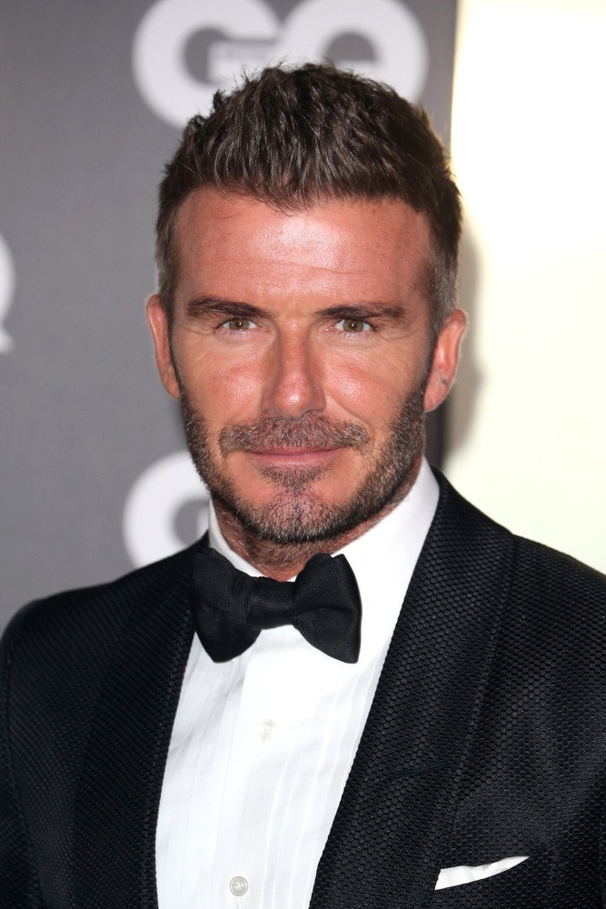 David Beckham im Anzug