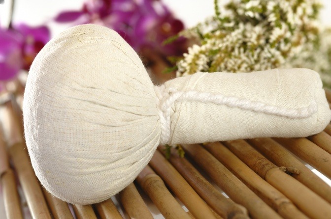 Ein Massagestempel für Energie Massage