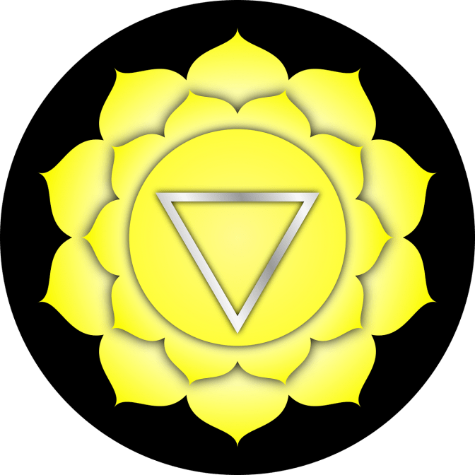 3. Chakra: Nabel oder Solaplexuschakra (Manipura-Chakra)