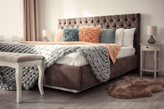 Ein ordentliches Schlafzimmer gegen schlaflose Nächte