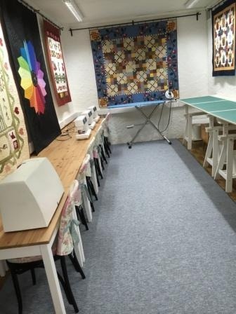 Das Kurszentrum von Stardust Quilts ist hervorragend ausgestattet