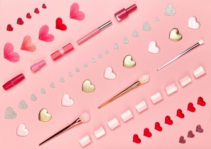 Valentinstag Make-up