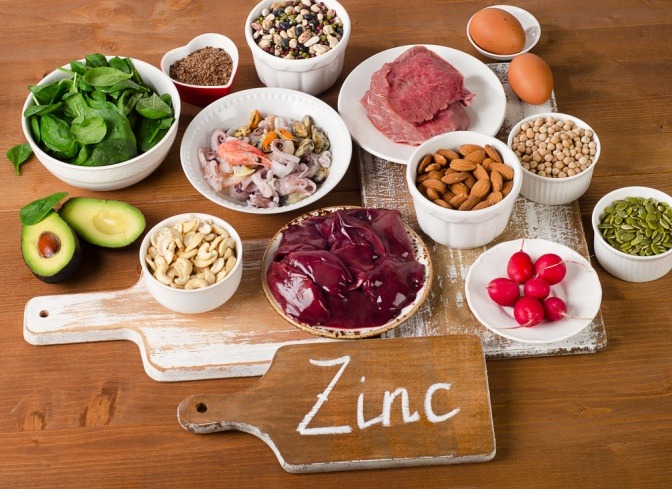 Zink gegen Pickel in der Ernährung