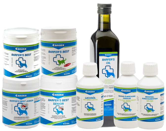 Vorschaubild für B.A.R.F. Produkte für Hunde von Canina®