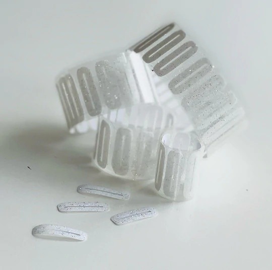 Vorschaubild für FixFringe Extension Pack Glitzer Weiß