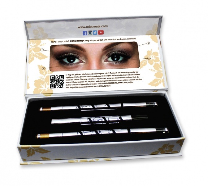 Miss Ronja Morning Glow Make up Kit von LUXUSLASHES