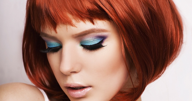 Rote kurze haare frauen