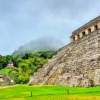 Maya-Tempel in Palenque in Mexiko