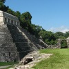 Alte Maya-Pyramide in Mexiko, Chiapas, Palenque Ruinen 