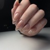 Double French Nails mit Linie