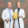 Dr. Wolfgang Schachinger und Dr. Valeria scheinen glücklich schlank zu sein