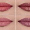 EIne Collage zeigt 4 Lippen, die als Smokey Lips geschminkt sind