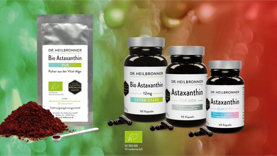 test Dr. Heilbronner Astaxanthin-Produkte