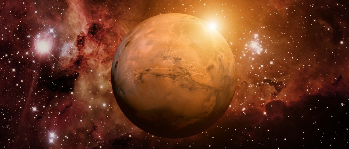 Aufnahme vom Mars 