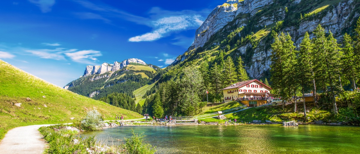 Appenzell in der Schweiz