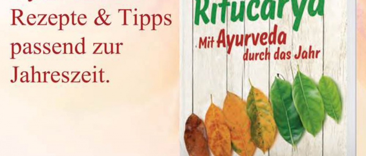 Buchcover Ritucarya - Mit Ayurveda durch das Jahr