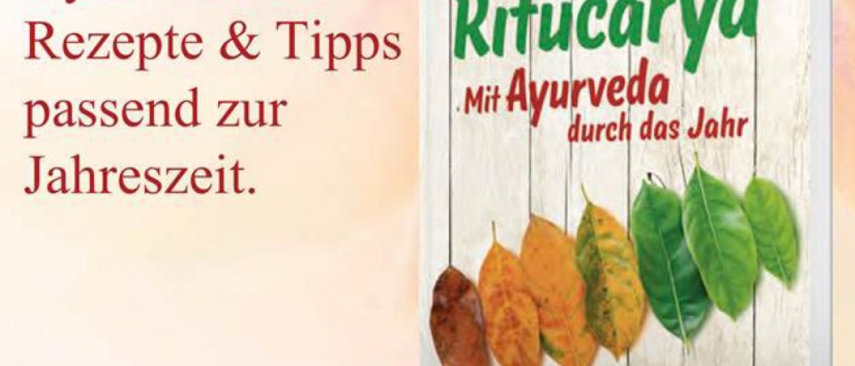 Buchcover Ritucarya - Mit Ayurveda durch das Jahr