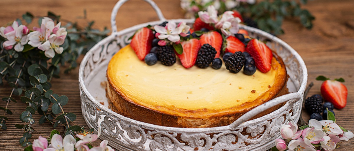 Cheesecake mit Beeren von natusweet