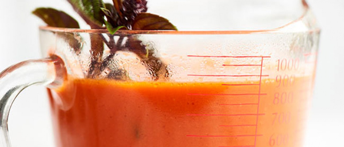 Gazpacho aus dem Gesundheitszentrum Park Igls in Innsbruck (Tirol)