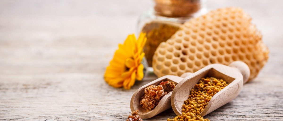 Propolis und Honig 