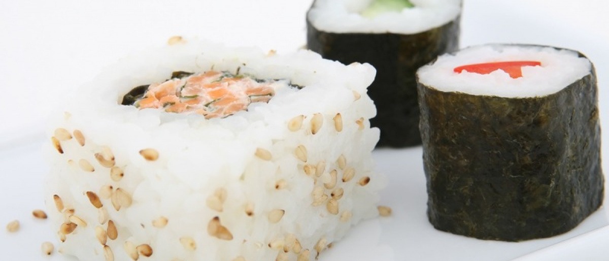 Sushi ist angerichtet