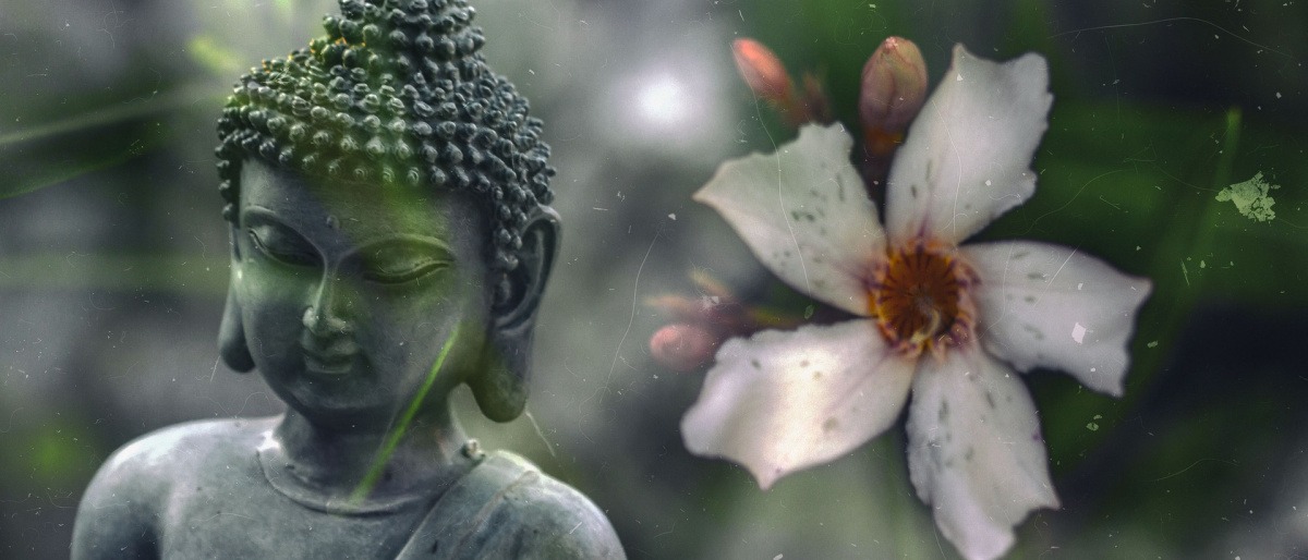 Eine Buddha-Statue zeigt was ist Tantrayana Buddhismus