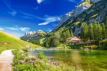 Appenzell in der Schweiz