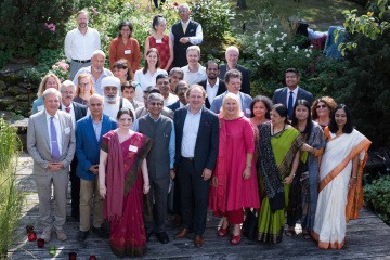 Gruppenfoto vom Ayurveda Symposium 2021 in Birstein