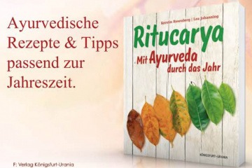 Buchcover Ritucarya - Mit Ayurveda durch das Jahr