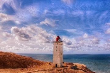 Landschaft in Dänemark, die zu einer Auszeit einlädt