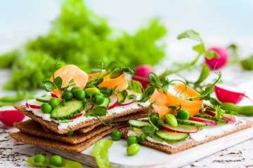 Brote für Ernährung im Frühling sind hergerichtet