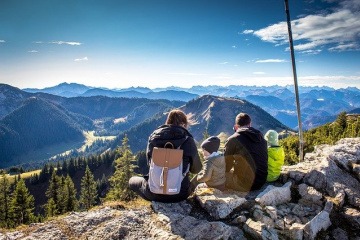 Familienurlaub in den Bergen