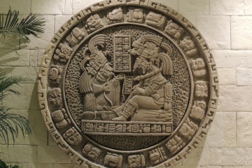 Maya Kalender aus Stein