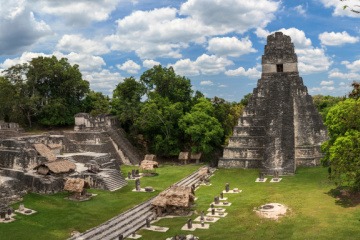 Ruine der Maya in Guatemala