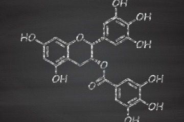 Molekülstruktur von Polyphenol