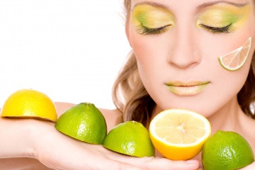 Zitronen als Zutat in Kosmetikprodukten