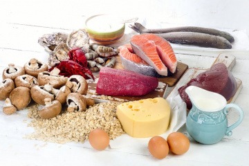 Lebensmittel mit Vitamin B12