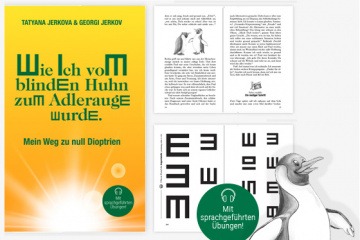 Buch "Wie ich vom blinden Huhn zum Adlerauge wurde" von Tatyana und Georgi Jerkov