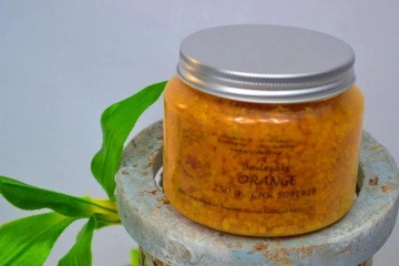 Badesalz Orange von Schroll Seifen