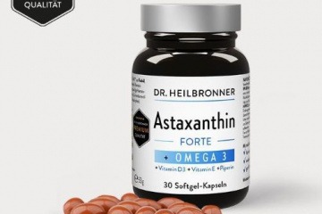 Astaxanthin FORTE Kapseln von DR. HEILBRONNER