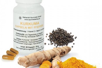 Kurkuma Kapseln von Maharishi Ayurveda 