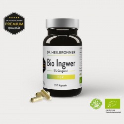 Vorschaubild für Bio-Ingwer Kapseln von DR. HEILBRONNER