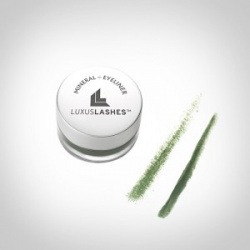 Mineral Kosmetik Eyeliner Grün von LUXUSLASHES