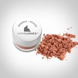 Luxuslashes Rouge braun orange Mineral Make 